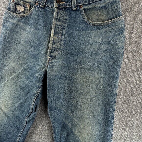 VTG Levi's Silver Tab Blue Jeans Patina Lot 702 Grand Silver Medal ACTL 33X33 - Picture 3 of 16